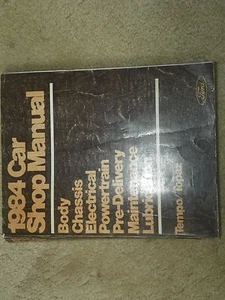 1984 Ford Tempo/Topaz Shop manual - Picture 1 of 1