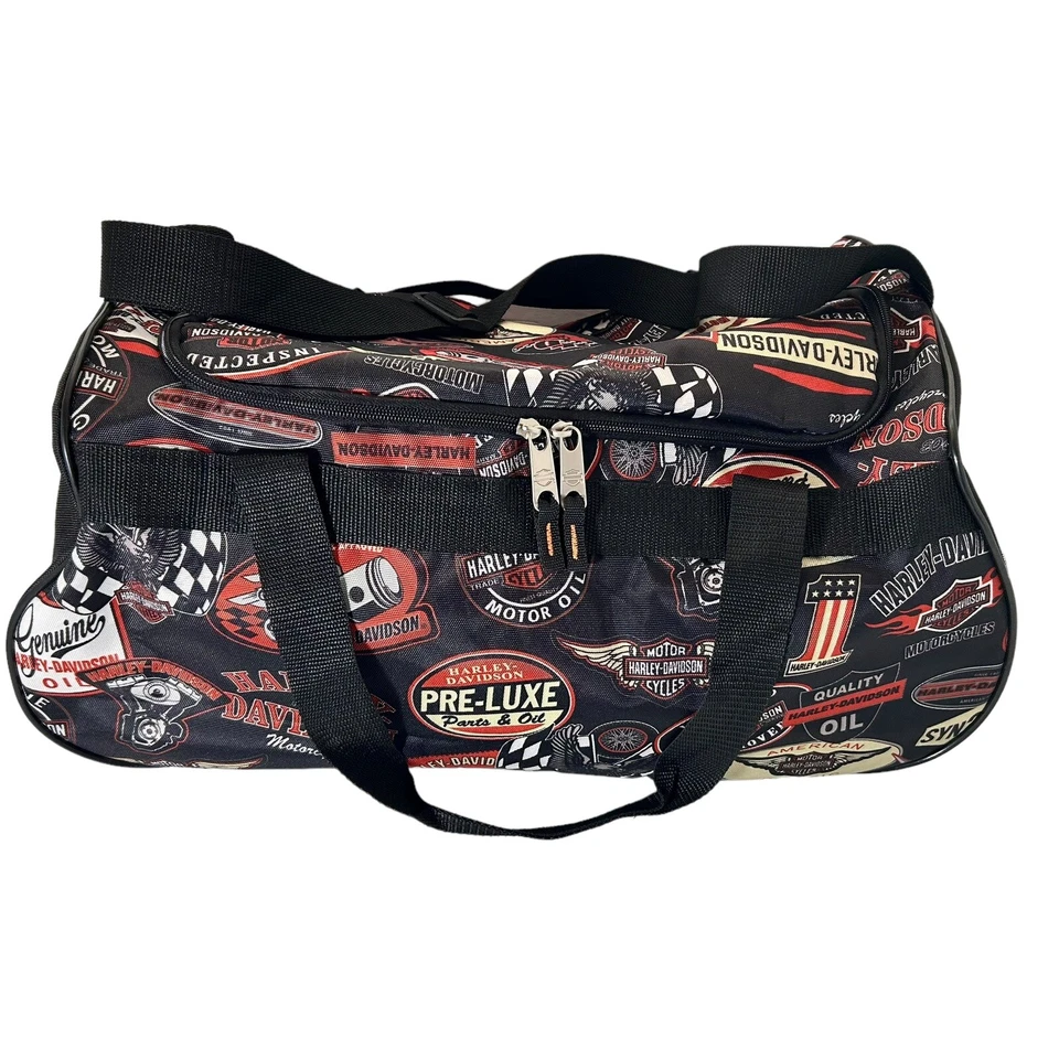 Bolso deportivo de lona ligero con logotipo AOP Harley-Davidson LOGO estampado por todas partes Foto 1 de 4