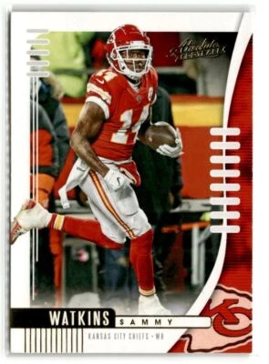 Sammy Watkins Kansas City Chiefs 2019 Panini Absolute Yellow #39 - Image 1 of 2