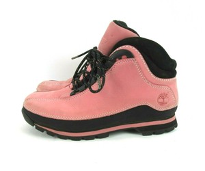 pink suede timberland boots
