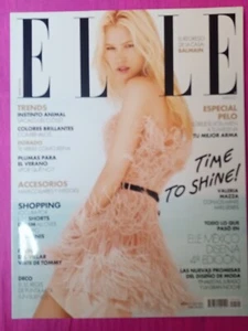 VALERIA MAZZA ELLE MEXICAN MAGAZINE MEXICO SPANISH JUNE 2010 - Picture 1 of 1