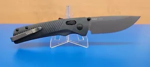SOG Flash AT Cryo D2 Gray Plane Edge Knife - Picture 1 of 3