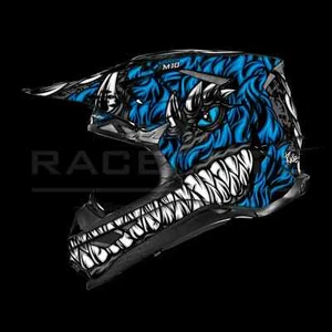 Decal Graphic Kit Vinyl Wraps ALPINESTARS SM8+10 UTV Motorcross Snowmobile MX - Foto 1 di 3