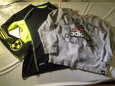 Paquete de camisetas deportivas para niños talla 5/6, Jumping Bean Soccer y Adidas 100088 Foto 1 de 4