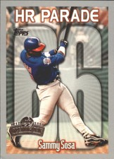 1999 Topps Opening Day Chicago Cubs Baseball Card #164 Sammy Sosa HR 66