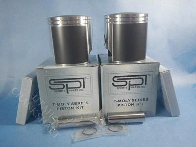 NEW POLARIS 550 SPI PISTONS FAN COOLED MODELS 2002-2013 .010" OVER CLASSIC IQ - Image 1 of 4
