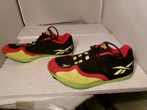 Vintage Reebok Track Cleats Shoes Spikes Men 7.5 RB 008 DJI - Picture 1 of 12