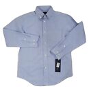 NEW - Tommy Hilfiger Youth Kids Size 8 Dress Shirt Button Down Blue NWT