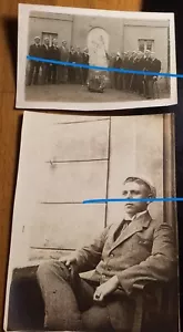 Burschenschaft Alemannia Köthen Cöthen - estate 1921 / 2x foto Studentika - Foto 1 di 3