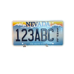 Nevada "The Silver State" Sample License Plate Collectible Decor - Picture 1 of 2