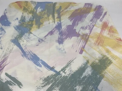 Fundas de almohada estándar vintage JC Penney estampado abstracto pastel pincelada Foto 1 de 4