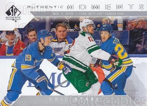 2018-19 Sp Authentic #115 Eric Staal - Image 1 of 1