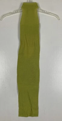 Vestido de malla Savage X Fenty talla única verde elástico nailon nuevo con etiquetas Foto 1 de 4