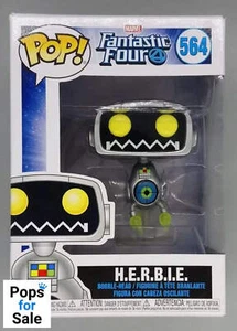 564 H.E.R.B.I.E. - Marvel Fantastic Four Funko POP - Foto 1 di 2