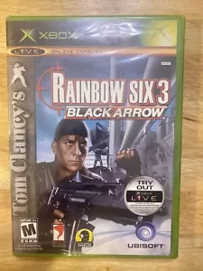 Tom Clancy's Rainbow Six 3 Black Arrow (Microsoft Xbox, 2004) Brand New Sealed - Picture 1 of 3