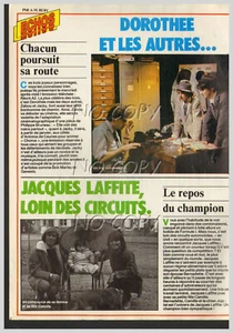 1981 Document DOROTHéE 1/2 page - Foto 1 di 1