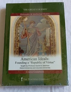⭐ Great Courses American Ideals Founding a Republic of Virtue 6 CDs Guide SEALED - Picture 1 of 3