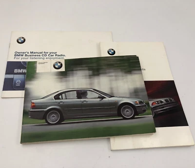 BMW 320i Serie 3 2001 conjunto manual del propietario OEM C03B23045 Foto 1 de 4