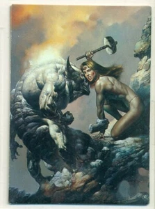 PROMO CARD - PREVIEWS - BORIS VALLEJO - PEDRUM - #D-8 - 1994 -COMIC IMAGES - Picture 1 of 2