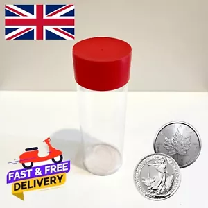 1 x Coin Capsule Tube Holder Storage 39mm 1oz Britannia/Maple (No Caps Included) - Picture 1 of 1