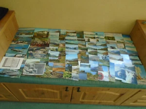 MIXED JOB LOT COLLECTION OF APPROX 100 OLD SCOTLAND SCOTTISH POSTCARDS SEE PICS - Picture 1 of 7
