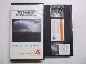 Testament : The Bible and History: Mightier than the Sword VHS Tape - Picture 1 of 1