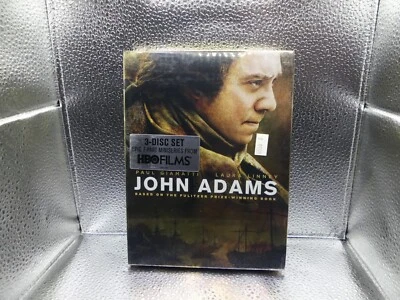 John Adams 7 Part Miniseries Complete DVD New Factory Sealed 3 Disc Set - Image 1 of 4