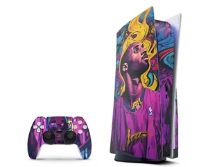 Mamba Out PS5 Skin - Black Mamba Decal For PlayStation 5 Console And Controller - Picture 1 of 4