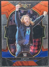 Sami Zayn 2023 Panini Select WWE CONCOURSE RED & BLUE BASE RETAIL Card Mint