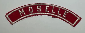 MOSELLE Red and White RWS Community Strip Boy Scout TT5 - Picture 1 of 1