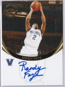 2006 Press Pass Basketball Randy Foye Villanova handsignierte Karte #037/100 - Bild 1 von 2