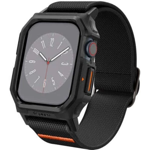 Etui z bransoletą do zegarka 10 42mm Spigen Case Cover Futeral Bransoletka do zegarka Czarne - Zdjęcie 1 z 12