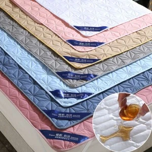 Washable Mattress Protector Cover Breathable Diaper Pad Quilted Mattress Pad - Picture 1 of 19