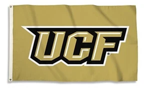  Central Florida Golden Knights 3’x5’ Flag with Heavy-Duty Brass Grommets - Picture 1 of 1