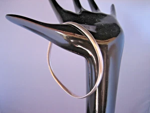 Vintage STG Sterling silver cuff bracelet bangle - Picture 1 of 6