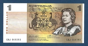 (DN) QEII Australia $1 Dollar 1976 Center Thread P-42b1 EF/AU - Picture 1 of 2