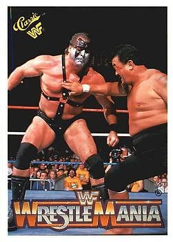 Mr. Fuji / Ax 1990 Classic WWF The History of Wrestlemania - #76 - - Image 1 of 2