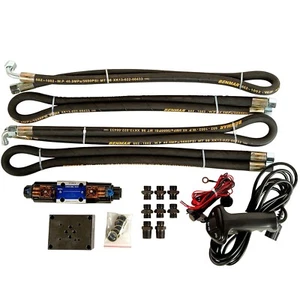 Hydraulic Winch Installation Kit Valve Hoses Control Gear - Picture 1 of 5