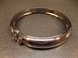 VINTAGE HARLEY DAVIDSON CHROME HEADLIGHT TRIM RING (B) - Picture 1 of 6