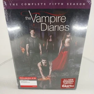 The Vampire Diaries: The Complete Fifth Season (Blu-ray Disc, 2015, 4-Disc NEW - Picture 1 of 3