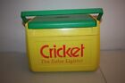Vintage 1995 Coleman Advertising Cooler " Cricket The Safer Lighter " EUC