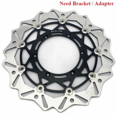 For Yamaha Oversize Brake Disc Rotor YZ250F YZ450F 03+ WR250F WR450F YZ125 YZ250 - Image 1 of 4