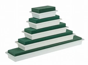 Blumengesteck - Schale, 15 cm, 2 STÜCK, Steckschaum-Ziegel, Steckmasse, mosy - Bild 1 von 1