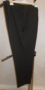 Pantalón de mujer lana para personas mayores talla 52 verde oscuro lana virgen pantalones de lana - Imagen 1 de 4