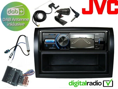 JVC TFT Bluetooth DAB+ USB Radio Antenne inkl für Fiat Ducato 250 Bj 2006-2020 - Bild 1 von 4