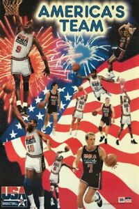 Dream Team 1992 Mens Olympic Basketball Poster 24x36