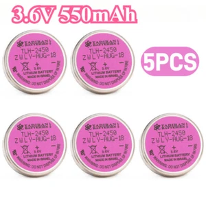 5PCS TLH-2450 Li-ion Battery ER2450 Tire Pressure MonitoringDetector 3.6V 550mAh - Picture 1 of 9