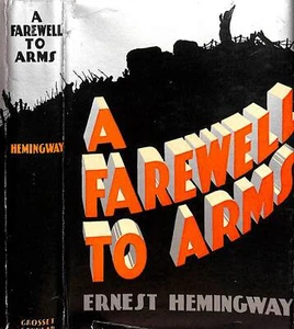 "A Farewell To Arms" 1929 HEMINGWAY, Ernest - Bild 1 von 7