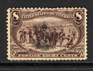 SCOTT 289 1898 8 CENT TRANS-MISSISSIPPI EXPOSITION ISSUE USED F-VF CAT $35! - Picture 1 of 2