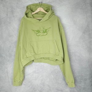 JUNGEN LIE Hoodie Damen Einheitsgröße Engel Grafik Oversize Pullover Inspirierend - Bild 1 von 19